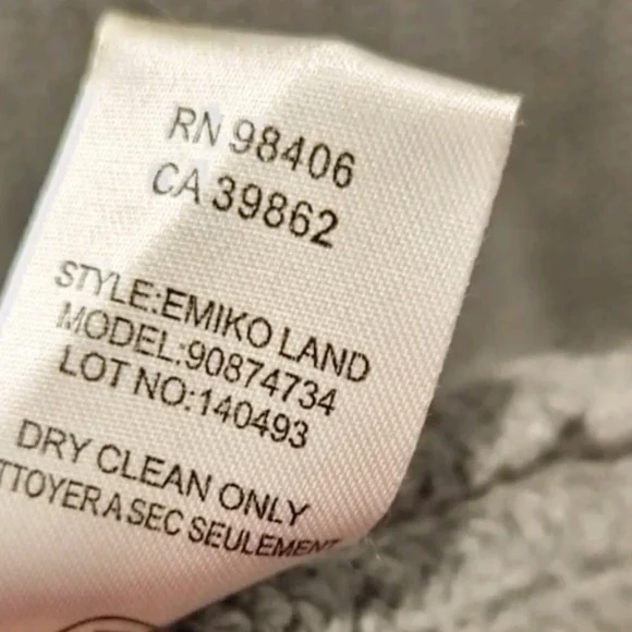 Theory Cashmere Blend Gray Ribbed Funnel Neck Cardigan Sweater Medium Cozy Luxe - Picture 5 of 9